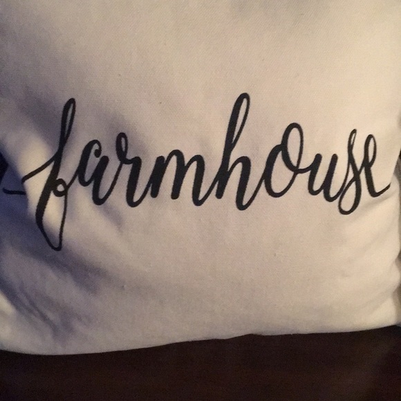 Farmhouse Throw Accent Pillow Rustic Country Decor - Picture 2 of 3